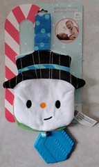 Sunny Days Crinkle Book – Snowman Multiple Textures Massage Gums Teether