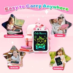 Unicorn Toys Lcd Writing Tablet for Kids, Reusable 8.5 Inch Kids Drawing