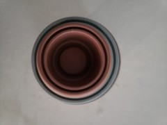 Mushie Stacking/NESTING Cups Tower Toy (Made in Copenhagen Denmark)