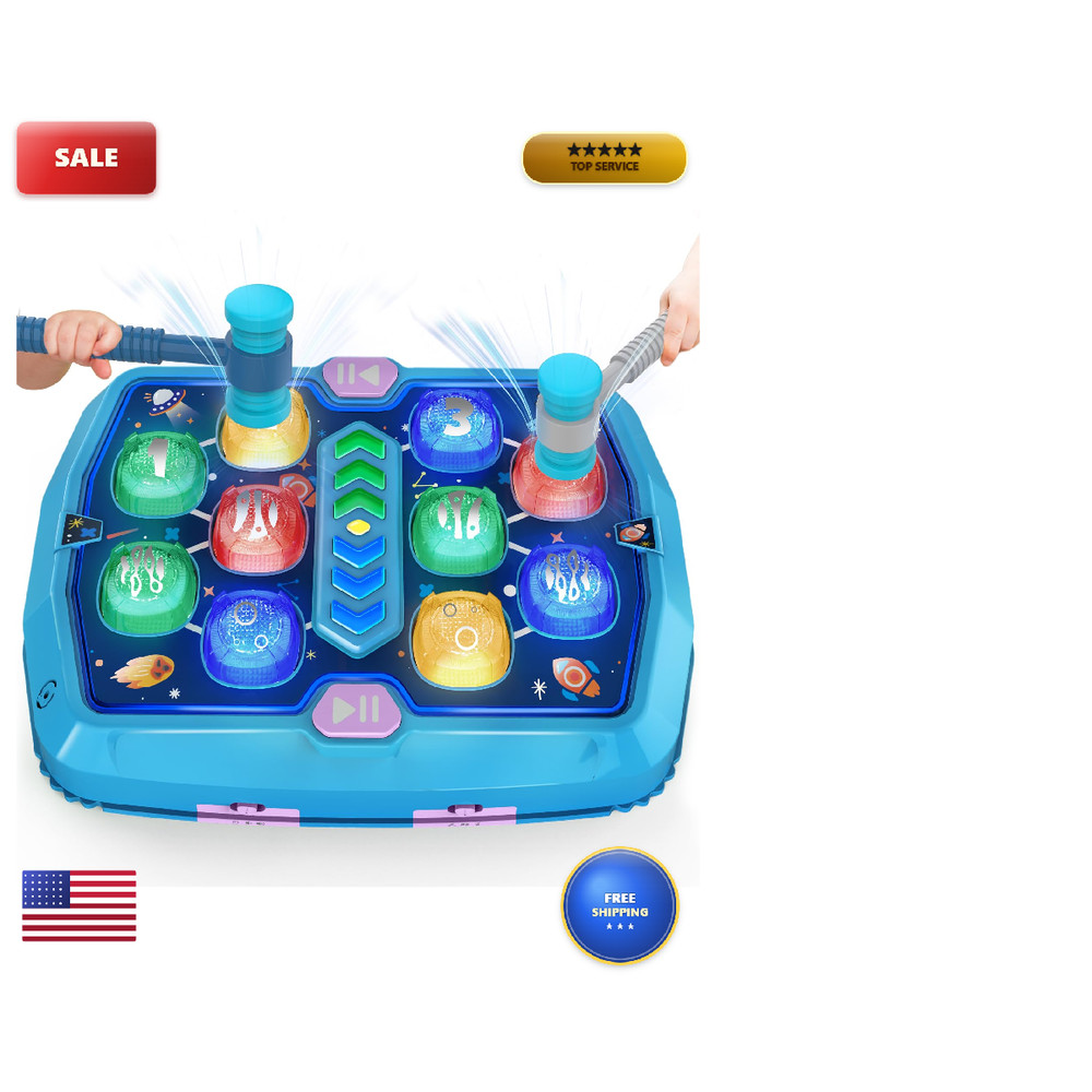Toolion Whack Game Mole Toys For 3 4 5 6 Year Old Boys Pounding Toys For Age