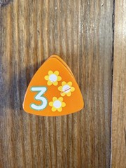 Vtech Crazy Legs Learning Bugs Ladybug Replacement Piece Number 3 Orange