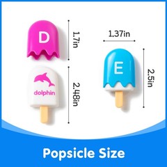 ABC Popsicles – Alphabet Learning Toys, Preschool Educational Toys for Classr…