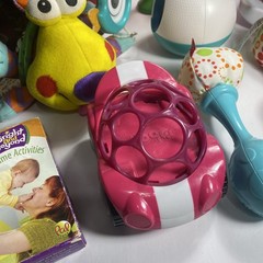 Colorful infant baby / toddler Play learn Toy Lot of 12 Plus Toys