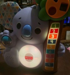 Fisher Price Mattel Linkables Koala Bear Learning Toy Baby Interactive EXCELLENT