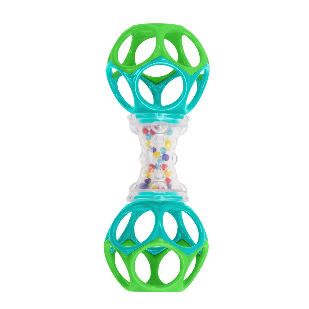 Oball Shaker Rattle Toy for Newborn Baby Infant Grip Teether Sensory