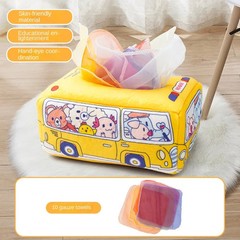 Baby Montessori Toy,Magic Tissue Box,Educational Learning Activity Sensory Toy