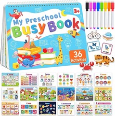 Toddler Busy Book Preschool Learning Activities, Montessori Educational Toys …