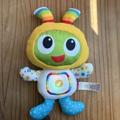 Fisher Price Groove Glow Bright Beats BeatBo Plush Stuffed Toy Robot Bot WORKS !