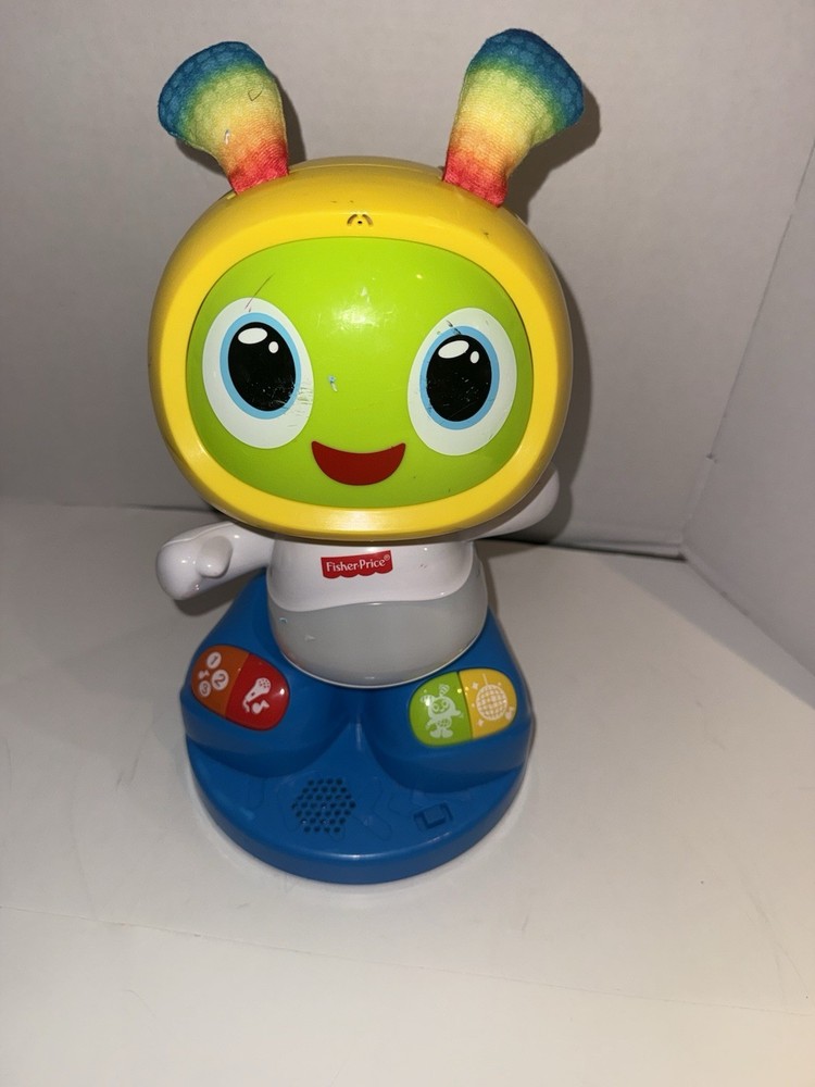 Rare 2017 Fisher Price Bright Beats Beatbo DLX Blue Base DYM81 Works Great Used
