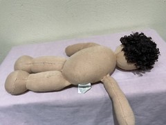 LOVEVERY MONTESSORI PLUSH GENDER NEUTRAL LITTLE QUINN 12.5 IN., ORGANIC COTTON