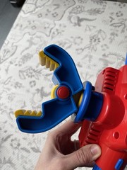 Vintage Stroller Biker Infant Series TAF Toys Handles, Horn, Motorcycle With Box