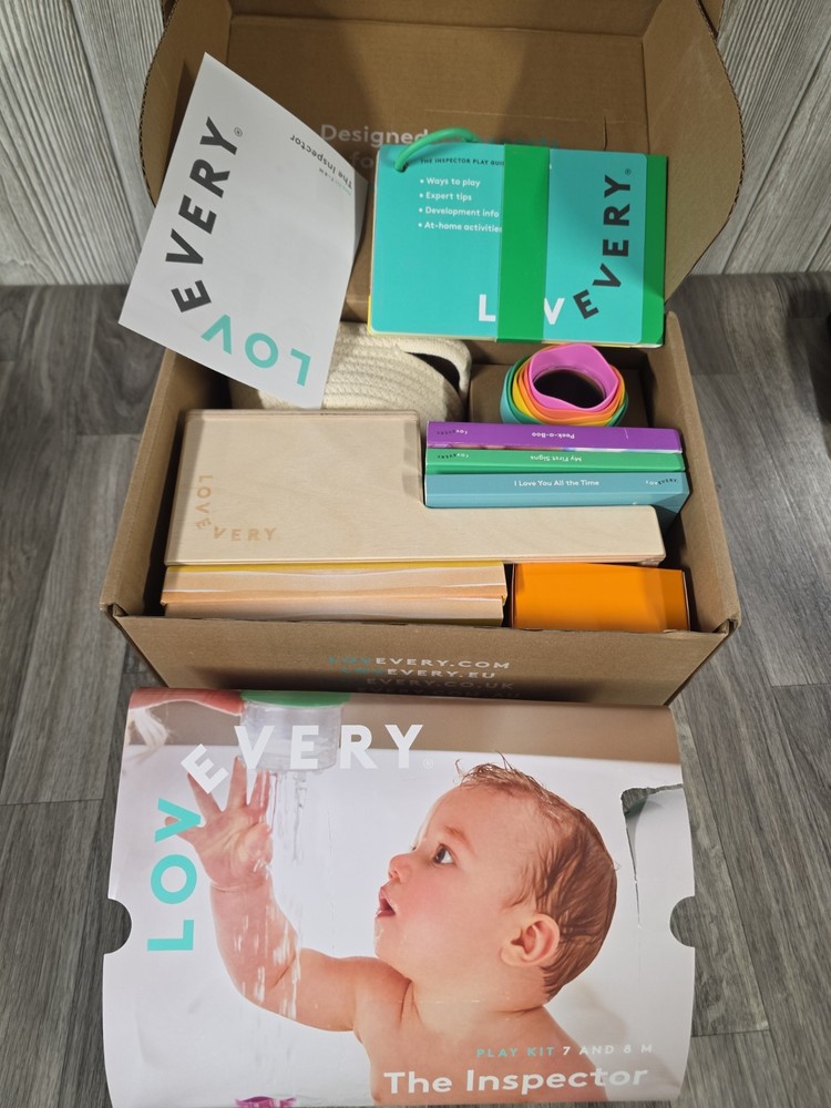 Lovevery ‘The Inspector’ Playkit for 7-8 Month Old Babys