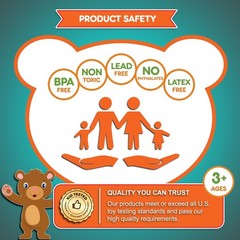 Deluxe Counting & Sorting Bears Game Set – Montessori Fine Motor Learning Jum…