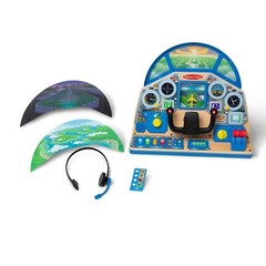 Melissa & Doug Pilot Dashboard Includes Play Headset Lights and Sounds New Toy