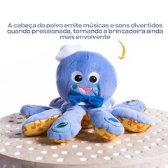 Baby Einstein Octoplush 1 Count (Pack of 1), Musical Octopus Plush 11″
