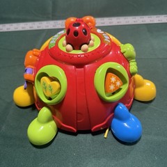 VTech Crazy Legs Learning Bugs Lady Bug – Works – Lights & Sounds – Ships Free!