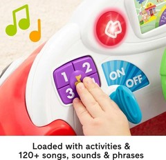 Baby Toy Laugh & Learn Crawl Around Car Red Activity Center for Infants 6+ Month