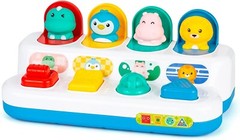 Baby Toys 6 to 12 Months, Pop Up Activity Animals Cause and Effect Toy for 12-18