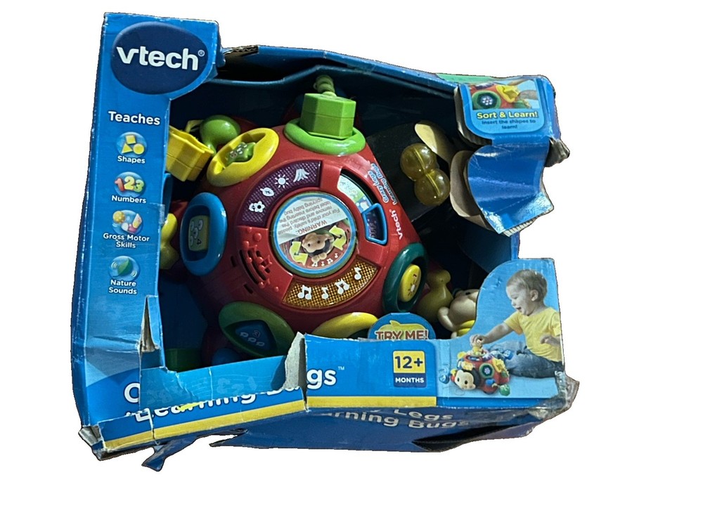 VTech Crazy Legs Learning Bugs Toy, Bugs & Insects, 12+ Months, 80-062200