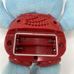 RARE Vtech Baby Cuddle and Sing Cody Lights Up Sing Sounds Talk Blue Puppy Dog