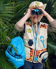 Adventure Kidz – Outdoor Exploration Kit, Children’s 12cm x 7cm x 5cm, Blue