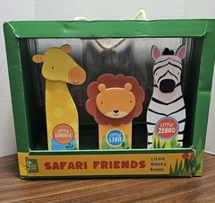 Safari Friends Little Blocy Books