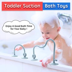 Baby Sensory High Chair Suction Toys for Infant Toddlers 12 18 Months, Food Grad