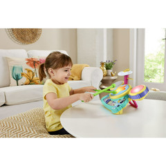 VTech Bluey Hooray Drum Set Interactive Musical Lights Sounds Learning Toy