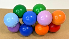 Manhattan Toy Co. Classic Connected Baby Beads Wooden Clutching Toy Multicolor