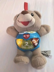 Baby Toy VTech Happy Light Bear Music Baby Crib Toy Electronic Plush     