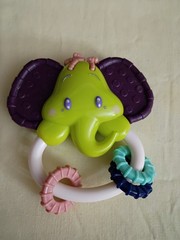 RARE Dameing Elephant Baby Infant Teething Toy