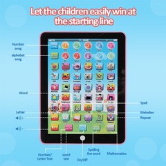 Early Learning Toys Phone Tablet for Toddlers Age 2+ Kids Educational Baby LED