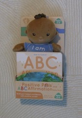 Kids For Culture Positive Pals ABC Affirmation Baby Book Stuffed Plush b