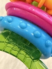 Fisher Price Ocean Wonders Fish Rattle Teether Infant Grasp Development Baby Toy