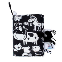 Hot Sale 0-36Month Baby Early Learning Educate Toy Tail Cloth Book Parent-Child