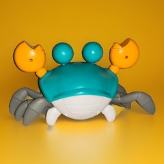 Dancing Crawling Crab Toy, Engaging Baby Playtime Fun Obstacle Avoidance Sensors