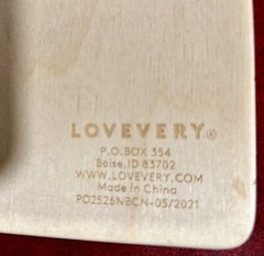 Lovevery Geo Shapes Wooden Puzzle, The Realist Play Kit 19,20,21, Montessori toy