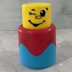 Fisher Price Stack N Surprise Pop Up Block Stacking Building Baby Sensory Toy