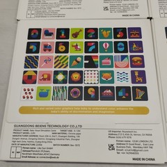 4 sets Visual Stimulus Cards Beiens 0-3 years Teacher Brain Developement Infant
