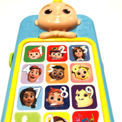 Cocomelon JJs First Learning Phone Lights Sounds Music Toddler Kids Toy Blue