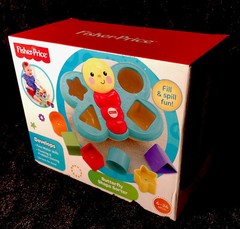 Fisher-Price-Butterfly Shape Sorter/Fine Motor/Thinking/Problem Solving-NEW-6M+