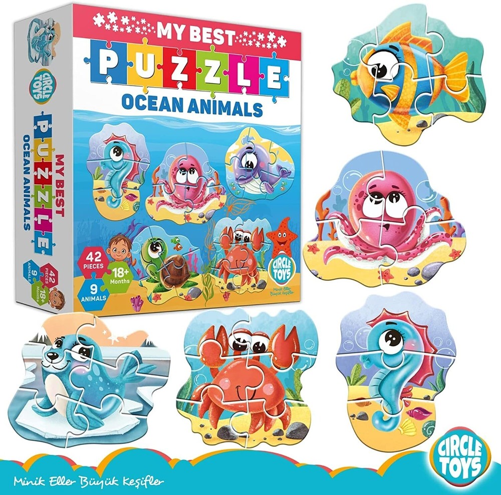 Animal Matching Jigsaw Puzzles for Baby Toddler Preschool Kids Children Learning