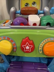 LeapFrog Smart Sizzlin’ BBQ Grill Learning Toy Interactive Kids Kitchen Grill
