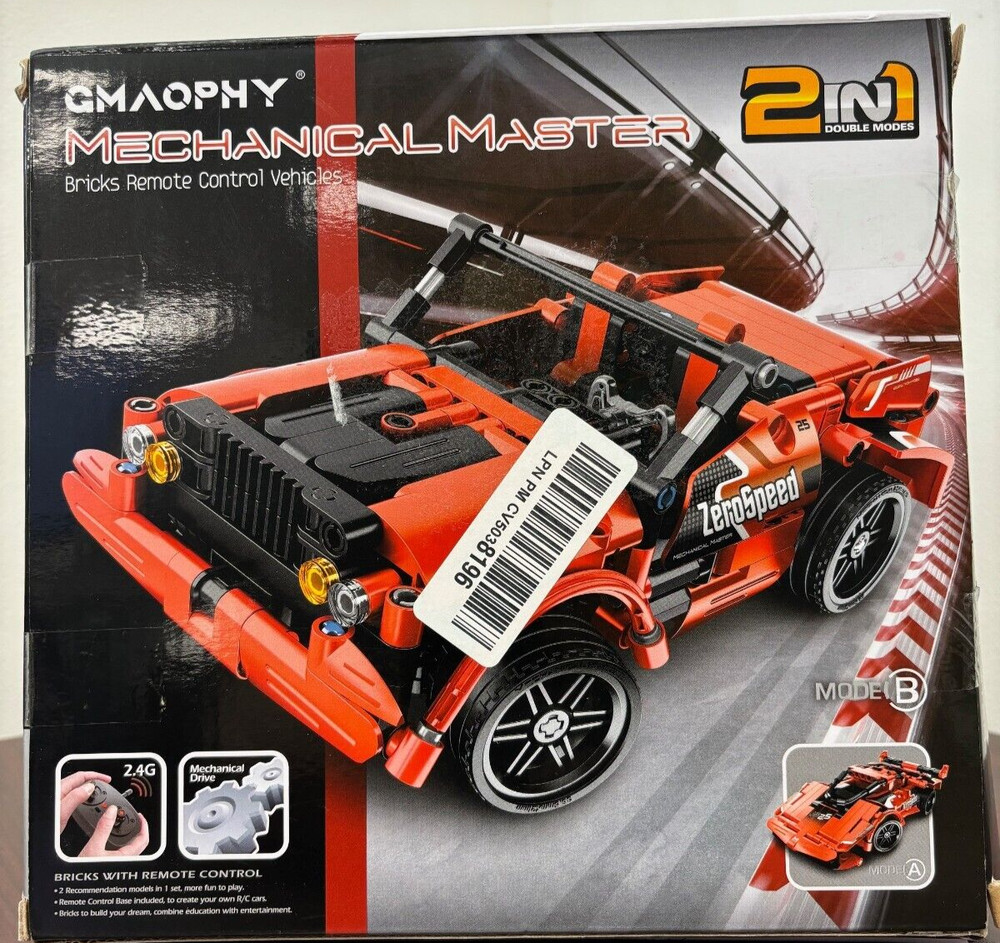 STEM Toy Building Blocks 2 in 1 Remote Control Racing Racing Car & SUV 351 Pcs