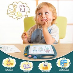 Magnetic Drawing Board for Toddlers, Sketch Pad for Ages 1-3, Kids Toy Gift