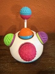 Fat Brain KLICKITY Developmental Baby Toy.Motor Skills. Cause & Effect