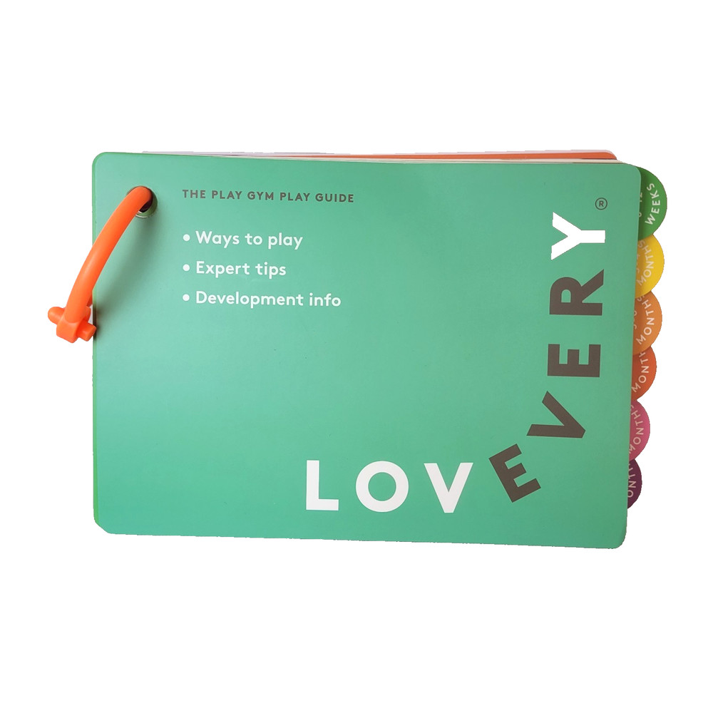 Lovevery, The Play Gym Play Guide, 0-12 Months, BOOK ONLY