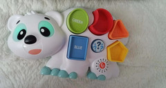 Fisher-Price Toddler Learning Toy Linkimals PUZZLIN SHAPES POLAR BEAR