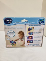 VTech Push And Explore Elephant Learning Toy – 6+ Months Purple