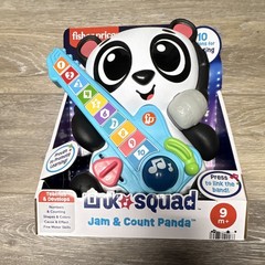 Fisher Price Link Squad Jam & Count Panda Learning Toy Lights & Sounds New